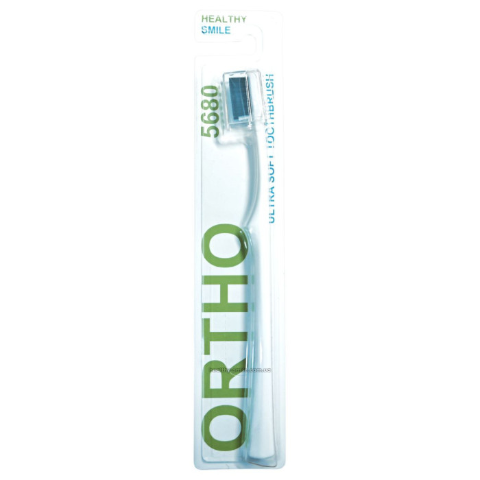 Healthy Smile Ortho Orthodontic Toothbrush, White